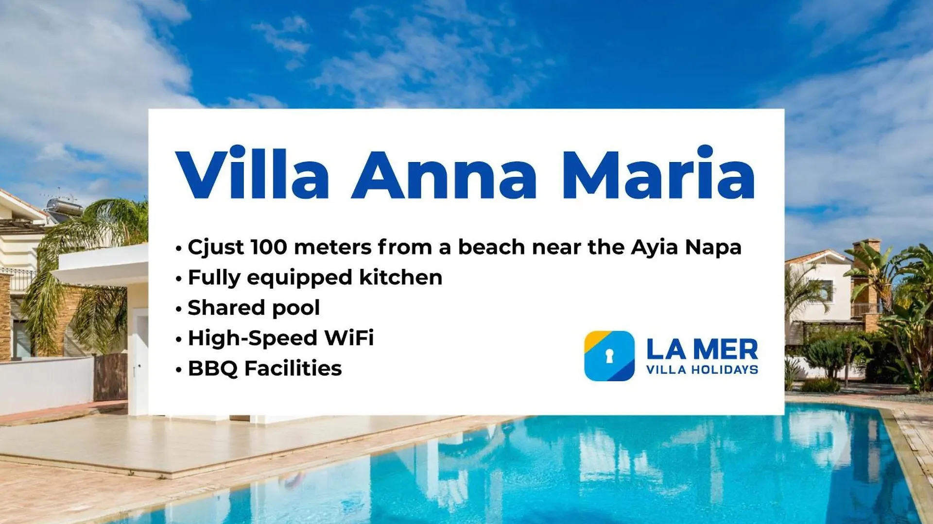 Villa Anna Maria Agia Napa Chipre